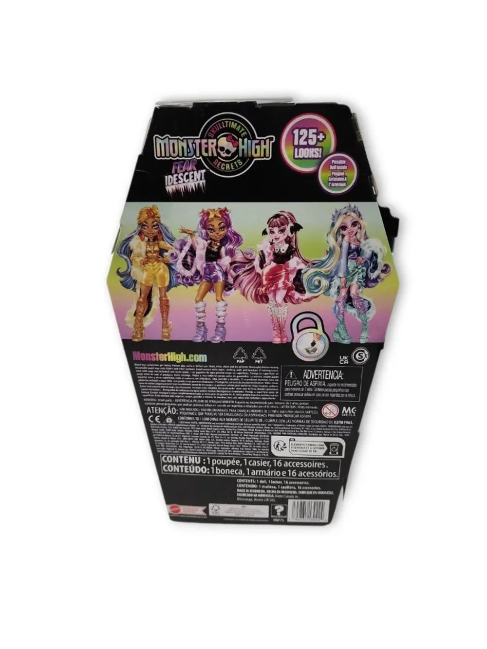 Mattel G3 2023 Monster High Skulltimate Secrets Fearidescent Frankie Stein Doll